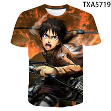 Camisetas estampadas 3d de anime attack on titan, camisetas de basquete masculinas, roupas de casal engraçadas, tops, camisetas para homens 2024 - compre barato