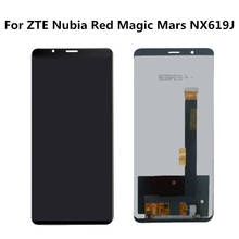 Tela lcd para zte nubia red magic mars, 6.01 ", touch screen, digitalizador, montagem, para zte nubia red magic, mars nx619j, display lcd 2024 - compre barato