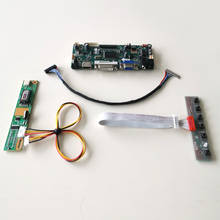 Плата контроллера экрана для CLAA141XC01 CLAA141XF01, ЖК-панель VGA + DVI M.NT68676, плата привода 14,1 "1024*768 LVDS 20-Pin CCFL, комплект 2024 - купить недорого