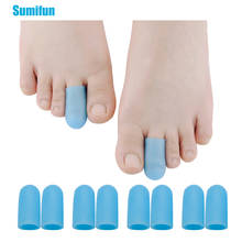 2Pcs Blue Gel Tube Cushion Corns Calluses Hallux Valgus Orthopedics Bunion Guard Toe Protector Feet Pain Relief Z66201-old 2024 - buy cheap