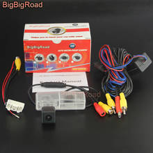 BigBigRoad-cámara de marcha atrás para coche, vista trasera, RCA y pantalla Original Compatible con/para Toyota RAV4 RAV 4 XA40 2013 - 2015 2016 2024 - compra barato