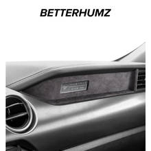 Alcanhumz-adesivo decorativo para ford mustang 2015 a 2020, peça de revestimento para console central, decalque e acessórios 2024 - compre barato