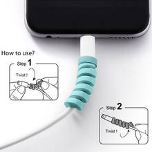 Protector Saver Cover for iPhone Android USB Charger Cable Cord Sleeve 2024 - buy cheap