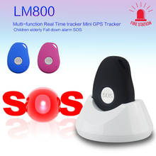 Waterproof IPX5 GPS Tracker LM800 GSM GPRS Personal Locator for Kids children elderly Fall down alarm Real time tracking Device 2024 - buy cheap
