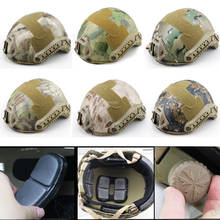 54-62 см Регулируемый тактический шлем военный страйкбол защитные шлемы армейский боевой Пейнтбол полупокрытый шлем 2024 - купить недорого
