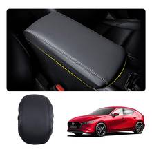 LFOTPP Car Armrest Box Cover For Mazda 3 4th 2019 2020 Car Central Control Armrest Storage Box Pad Auto Interior Accessories 2024 - buy cheap