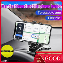 Soporte de teléfono móvil para coche, accesorio para salpicadero de coche, 360 grados, navegación para coche 2024 - compra barato