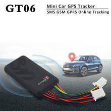 Mini Car GPS Tracker GT06 With SMS GSM GPRS Vehicle Online Tracking System Monitor Remote Control Alarm for Motorcycle Tracking 2024 - compre barato