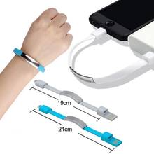 Pulsera de Cable de carga Micro USB a tipo C, para teléfonos Samsung, Huawei, Xiaomi y Android, novedad de 2021 2024 - compra barato