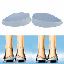 Hot 1Pair Silicone Support pad for High Heels Flat Feet Orthotics Orthopedic Insoles Corrector for Shoes Woman Feet Care 2024 - buy cheap