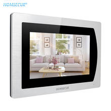 HOMSECUR BM717IP-S 7 "видео домофон монитор сенсорный экран поверхностное крепление поддерживается для Wi-Fi IP видео домофон система 2024 - купить недорого