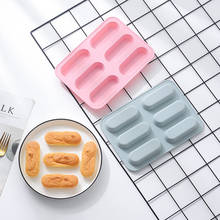 6 Even silicone mold European bread mold baking tools food grade silicone cake biscuit chocolate mold 2024 - buy cheap