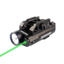 CityHunter Military Green Red Dot Laser with LED Flashlight Combo Bore Sight Subzero Legendary Laser Pointer 20mm for Hunting 2024 - buy cheap