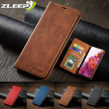 Leather Magnetic Case For Samsung Galaxy S21 S20 FE S10 E S9 S8 Note 20 10 9 Ultra Plus Lite S7 Edge Flip Wallet Phone Bag Cover 2024 - купить недорого