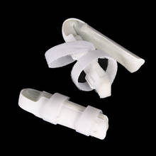 4 размера пластиковая опора для пальцев Скоба молоток DIP шина для сустава защита от боли при переломе 2024 - купить недорого