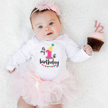 Happy Birthday Daddy Infant Newborn Baby Girls Boys Fashion Style Long Sleeve Romper 100% Cotton Jumpsuit Clothes Outfits 2024 - buy cheap