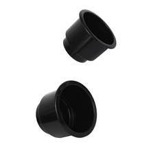 2 Pieces Black Recessed Cup Drink Holder for Marine Boat Car RV 2024 - buy cheap