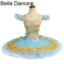 Blue Fairy Women Profesional Ballet Tutu Adult Girls Performance Stage Blue Bird Ballet Costume Tutu BT9147B 2024 - buy cheap