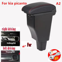 For kia picanto armrest box central Store content Storage box armrest box 3USB interface 2024 - buy cheap