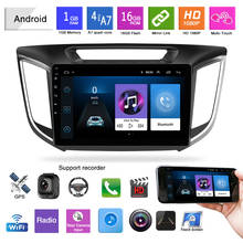 Radio multimedia con GPS para coche, Radio con reproductor de vídeo, Android 10,1, 2GB + 32GB, sin dvd, para hyundai Creta ix25, años 2015 a 2019 2024 - compra barato