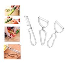 Stainless Steel Fruit Vegetable Peeler Hand Veg Potato Peelers Peeling Tool 2024 - buy cheap