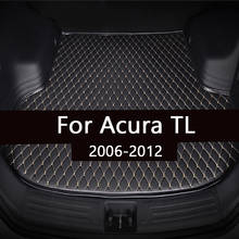 Car trunk mat for Acura TL sedan 2006 2007 2008 2009 2010 2011 2012 cargo liner carpet interior accessories cover 2024 - buy cheap