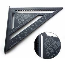 7inch/30cm Aluminum Alloy Triangle Angle Ruler Squares For Woodworking Square Angle Protractor Measuring Tools Rulers 2024 - buy cheap