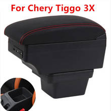 Reposabrazos Interior para Chery Tiggo 3X, caja de almacenamiento central con USB, piezas especiales de reequipamiento 2024 - compra barato