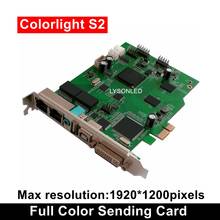 Colorlight Synchronization S2 Sending Card for Full Color LED Video Display LedVision Software 2024 - buy cheap