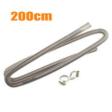 200cm Air Diesel Parking Heater Stainless Steel Exhaust Pipe Tube Gas Vent Hose For Car Heater Accessories 2024 - buy cheap