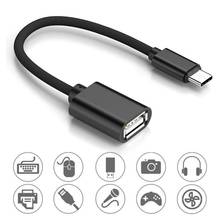 Adaptador USB C a USB OTG, Cable Micro USB tipo C macho a USB 3,0 hembra, adaptador de Cable para MacBook Pro, Samsung tipo C 2024 - compra barato