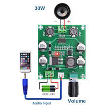 30W Mini Digital Amplifier Board Mono Class D Single Channel Amp XL6019E1 Automatic boosting to 24V 2024 - buy cheap