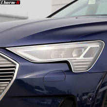 Película protectora para faros de coche, calcomanía de TPU transparente para restauración, para Audi Etron 55 Quattro 2019 2020, accesorios, 2 uds. 2024 - compra barato