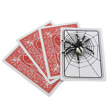 Juego de cartas de araña y red para trucos de magia, accesorios de magia, juguetes para trucos de magia, truco de magia, ilusión mágica cerrada, 1 Set 2024 - compra barato