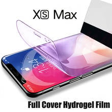 Película de hidrogel para iphone, Protector de pantalla para iphone 12 11 Pro XS Max XR XS X, 8 7 Plus SE 2020 12 Pro, no Cristal, 50 Uds. 2024 - compra barato