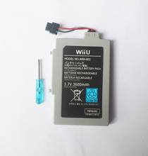 3.7V 1500/3600mAh Rechargeable Replacement Battery for Nintend U Wii Wi iU GamePad Controller Joystick Repair Part+Screwdriver 2024 - buy cheap