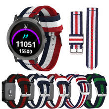 Pulseira de nylon para relógio, pulseira de música para garmin vivoactive 4 vivoactive 3 forerunner 245 645 2024 - compre barato