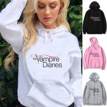 New Fashion Men Women The Vampire Diaries Hoodie Boys Girls Long Sleeve Sweatshirts Teens Couple Cotton Pullover Tops Sportswear 2024 - buy cheap