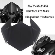 New Motorcycle Windshield Windscreen Cover Aluminum Alloy Wind Shield Deflectore For Yamaha T-MAX 530 560 TMAX T MAX 2017-2020 2024 - buy cheap