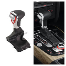 Automatic Leather Gear Shift Knob For Audi A5 S5 Q5 2009 2010 2011 2012 A7 RS7 2011 2012 2013 2014 2015 2016 20172018 2024 - buy cheap
