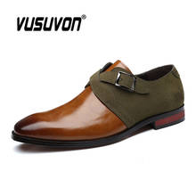 Mocasines de cuero para hombre, zapatos informales cómodos, color verde, a la moda, italiano, Formal, para negocios y bodas, talla grande 48 2024 - compra barato