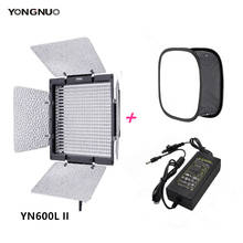 YONGNUO YN600LII YN600L II LED Light Panel 3200K- 5500K Photography lights FOR Video with Wireless 2.4G Remote APP +AC+Softbox 2024 - buy cheap