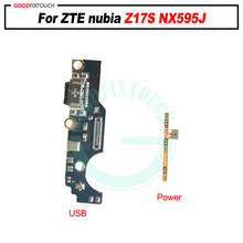 For ZTE nubia Z17S NX595J USB Charger Charging Port Dock Connector Board with Microphone Mic + on / off  power 2024 - buy cheap