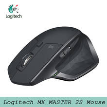 Mouse logitech mx master 2s original, conectividade sem fio, 2.4ghz, 4k dpi, mouse de escritório duplo para usuários de energia e mestres 2024 - compre barato