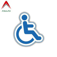 Aliauto Cute Car Sticker Disabled Mobility Badge Automobile Bumper PVC Waterproof Sunscreen Anti-UV Decal Accessories,11cm*12cm 2024 - buy cheap