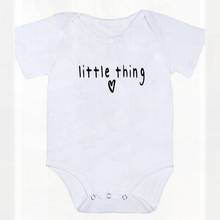 Baby Clothes  IittIe Thing Printing NewBorn Romper Baby Clothing Toddler Baby Girl Clothes Infant Boys Jumpsuit Outfits 2024 - buy cheap