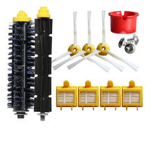 1 set Robot Vacuum Cleaner Bristle Brush,4x HEPA Filter,3x Side Brush Kit Replacement for irobot roomba 700 Series 760 770 780 2024 - buy cheap