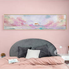 Nordic pinky Dear canvas painting bedside posters and print cartoon home decor wall art pictures for living room bedroom kids 2024 - buy cheap