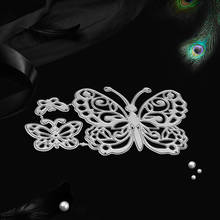 3PCS/Set Butterfly Metal Cutting Dies Stencil for DIY Scrapbooking Album Embossing Paper Cards Making Decorative Crafts Die Cuts 2024 - buy cheap