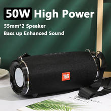 50W High Power Wireless Bluetooth Speaker Outdoor Portable Subwoofer Column Sound System Music Center BoomBox tweeter Speakers 2024 - buy cheap